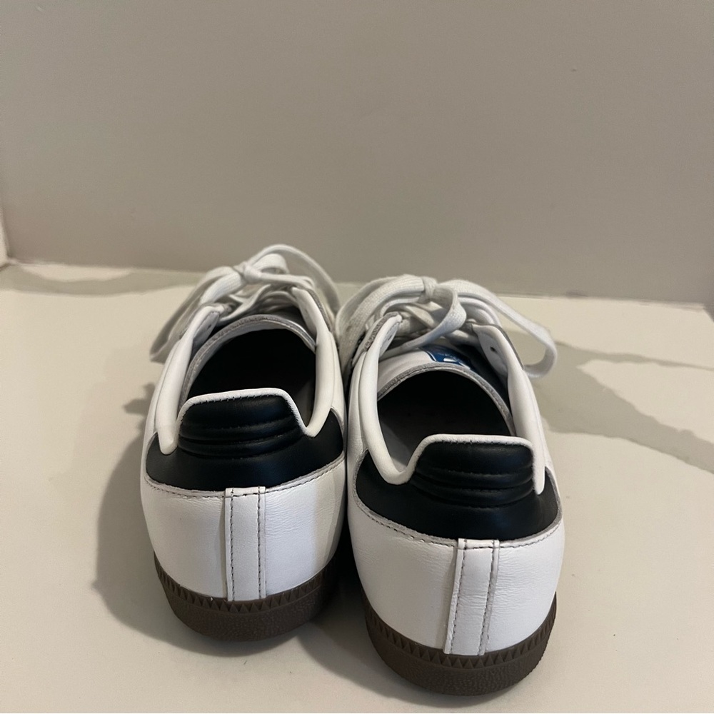 Adidas Samba OG White Black – Classic Leather – Women’s [7.5] – Retro Sneaker - Picture 5 of 10